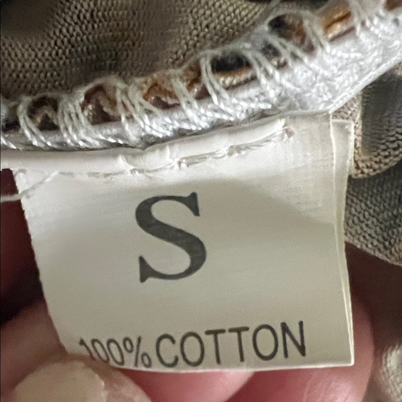 Tiger Print Long Sleeve Dress w/red sequins star/WHT horse design by Julie Lee - Picture 5 of 7